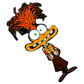 迪士尼 腦筋急轉彎2 阿焦 單面徽章, 1個, 1入