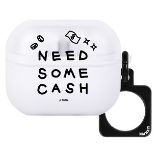 유스픽 반투명 스퀘어링 케이스, 75.아워라이프 캐쉬, 1개, 갤럭시 버즈 3 / 프로 3 공용