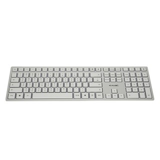 CHERRY KC6000 靜音辦公超薄五角形鍵盤, JK-1600KR-1, 銀色, CHERRY XS軸