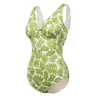 renoma 女款熱帶風連身泳衣 RN-LS2E512
