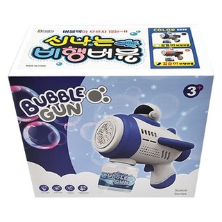 신나는 곰돌이 비행버블건, 1개, 블루