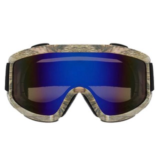 Healssy Dot 彩色亮點運動滑雪護目鏡, 1個, 迷彩