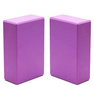 대한 EVA 요가블럭, 퍼플, 2개