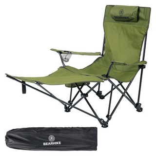 Bearhike 躺椅式露營椅, 卡其色, 1個