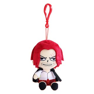 ONE PIECE 海賊王 包包吊飾玩偶 紅髮傑克, 13cm, 混合色, 1個