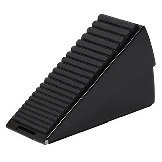 뽀르픽 스텐 무타공 문고정 조절식 도어스토퍼, 블랙, 1개