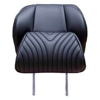 ezes Staria專用 Wing-out 桶型頭枕 車用頸枕, 1個, 單色黑