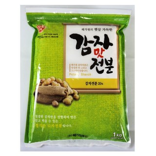 Haegawon 馬鈴薯味澱粉, 1個, 1kg