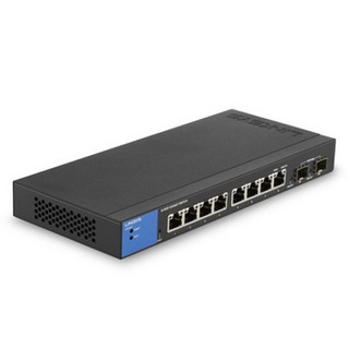 Linksys 8埠 Gigabit 交換器集線器 1000Mbps+2SFP, LGS310C