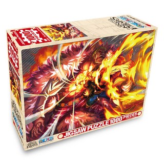 ONE PIECE 海賊王 魯夫 VS 多佛朗明哥 拼圖, 1個, 1000件, 混合色