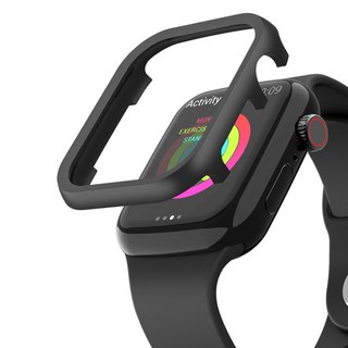 FuturoLab Apple Watch 沖孔鋁合金保護殼, 1個, 黑色