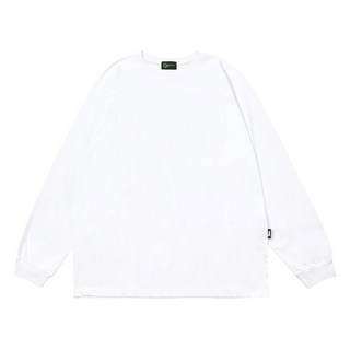 Escapefrom 男女通用 ESCF Essential 透氣長袖T恤, 白色