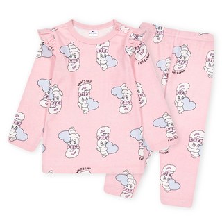 MilkBaby 嬰幼兒用 Esther Bunny 藍心天使家居服套裝