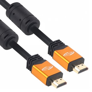 NETmate 江原電子 8K 60Hz HDMI 2.0 鍍金金屬傳輸線 NMC-HQ01Z, 1個, 1m