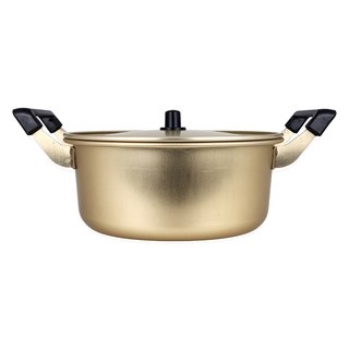 Piatto 經濟實惠雙耳黃金鍋, 1個, 黃色, 24cm