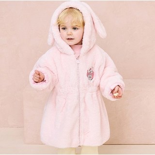 milkmile Esther Bunny 艾絲樂小兔 女童可愛毛絨大衣