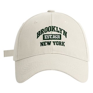BROOKLYN字樣簡約棒球帽