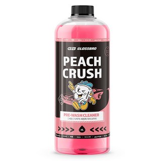 GLOSSBRO Peach Crush 鹼性預洗多功能清潔劑, 1L, 1個