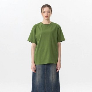 Escapefrom ESCF 經典Oversize透氣短袖T恤, 橄欖綠
