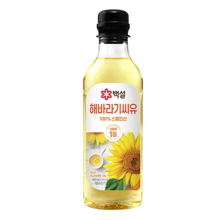 CJ BEKSUL 白雪 CJ 葵花籽油, 500ml, 1個