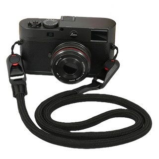 Ez2mk 快拆扣環攀巖繩相機背帶 黑色, 1個, CB240