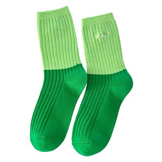 로브로코 캐주얼 스트라이프 패션 골프 양말 2켤레, C타입, 1세트