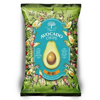 Temole 酪梨香烤脆片 海鹽口味, 40g, 1包