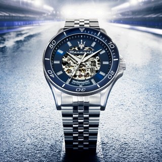 마세라티 스피다 남자시계 오토매틱 메탈밴드 크로노그래프 R8823140011