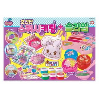 韓國 B&C Pink Army 超簡單擠壓鑰匙圈史萊姆, 混合, 1個