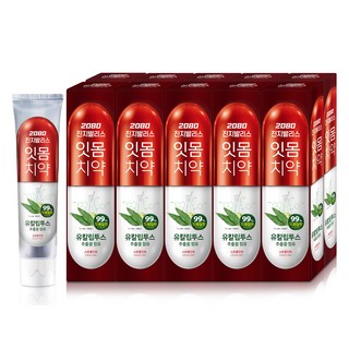 2080 牙齦護理牙膏 強效薄荷 尤加利香, 150g, 10個