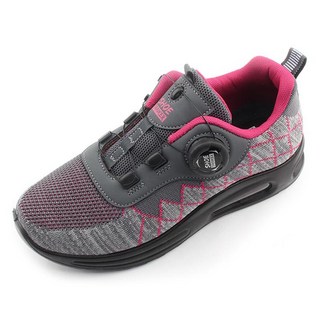 SHOETANKER 女性用旋鈕氣墊健走鞋 ST-4510