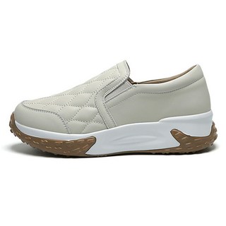 JACK&JILL 牛皮菱格紋緩震休閒鞋 JC4532S