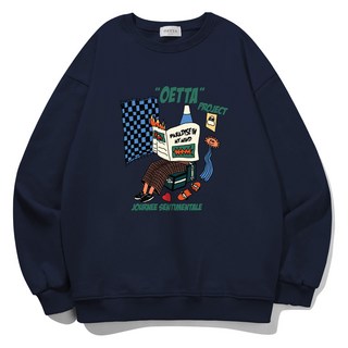 Oeta Paradise Soft 三層毛圈布 寬鬆版型 大尺碼 大學T