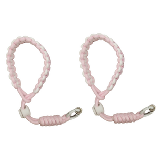 모바일고 堅固手機掛環 防盜掛繩, 粉色混合, 2個