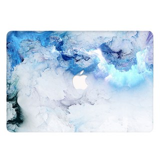 Weniz MacBook彩色印刷Logo鏤空保護殼 M2 M3 A2681 A3113, RS778, 1個