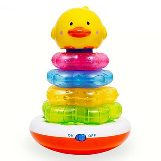 Kes.B 小雞旋律堆疊環, 混合顏色, 1個