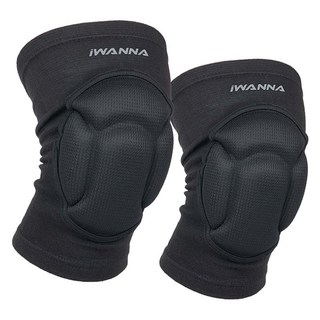 아이워너 멀티 다용도 쿠션 무릎 보호대 2p, 1개, 블랙