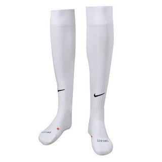 NIKE 耐吉 經典足球乾式足球襪 SX4120-101, 白+黑