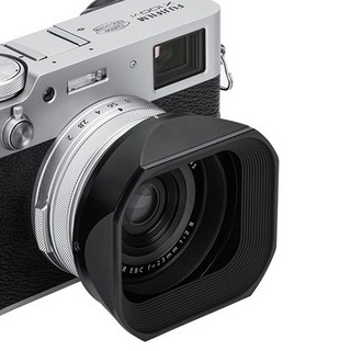 JJC 富士軟片 X100VI / X100V / X100F 鏡頭方形方型遮光罩, LH-JXVI, 1個