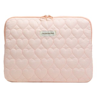 위니즈 하트 스티치 패션 태블릿 파우치 케이스, 핑크(WZFLP150-P15), 1개