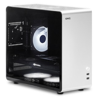 IGNIQ 2024 Integ Slick 7546 銳龍5 銳龍 7000 系列 GeForce RTX 4060, IG-ITS00016, Free DOS, 16GB, 512GB, 銀色