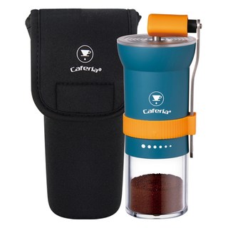 Caferia 輕巧咖啡研磨機 CM, 1個, 藍綠色