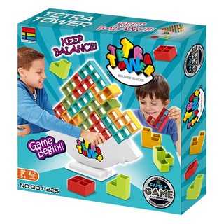 SKY SunStar 俄羅斯方塊塔平衡積木遊戲, 1個, 混合顏色