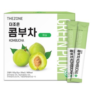 Better Health 康普茶沖泡飲 青梅口味, 5g, 1盒, 30條