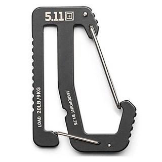 5.11 Tactical Hardpoint B175 登山扣環, 1個, 黑色