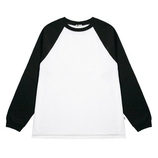 Essential 寬鬆版長袖上衣, 黑色