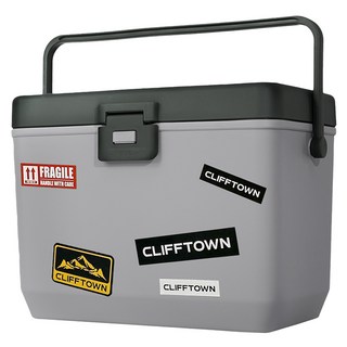 Clifftown 桌型冰桶, 碳黑色, 14L