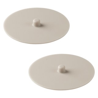 플라이토 국산 실리콘 펌킨 컵뚜껑, 아이보리, 2개