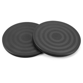 MaDaKkuMi 塑膠作業用多功能轉盤 旋轉盤 黑色, 2個