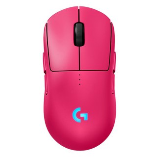 로지텍 PRO 2 LIGHTSPEED 게이밍 무선 마우스, 910-007312, 핑크